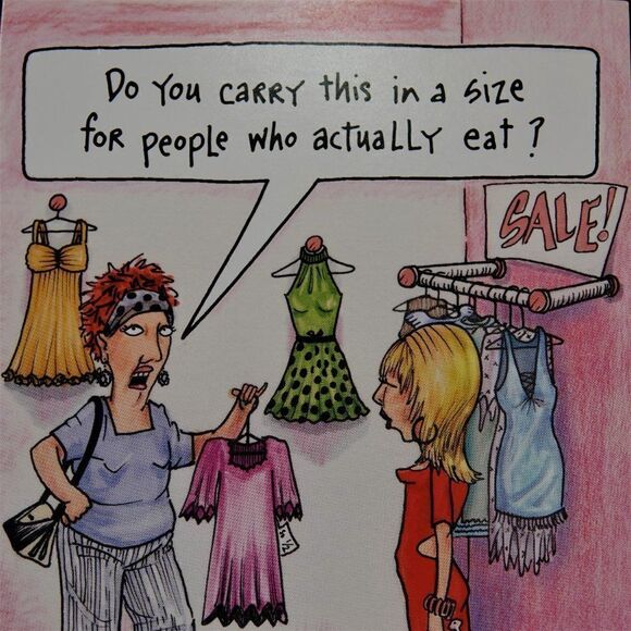 Funny Birthday Card Do You Carry This In A Size - Picture 2 of 5